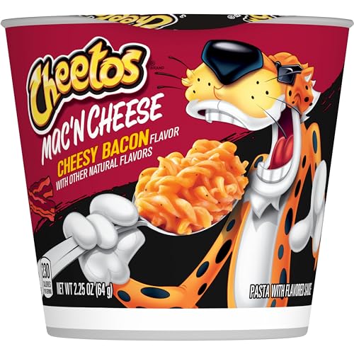 CHEETOS MAC & CHEESE CUPS, CHEESY BACON, (4 CUPS)