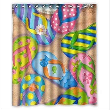 Custom Happy St.Patrick's Day Waterproof Fabric Polyester Shower Curtain 66x72 inches