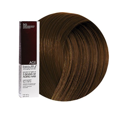 AGEbeautiful 5RB Medium Rasberry Brown Permanent Liqui-Creme Hair Color 5RB Medium Rasberry Brown