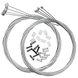 Dymoece Bicycle Derailleur Shifter Cables,Brake Cables Set for Shimano Sram Road Mountain Bike