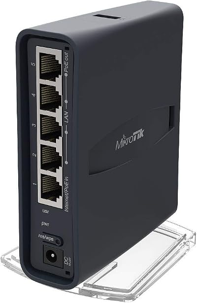 MikroTik hAP AC Lite Tower RB952Ui-5ac2nd-tc Dual-Band WiFi Router
