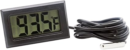 termometro digital para nevera pantalla lcd termostato de horno congelador higrometro de temperatura electronica con sonda para vehiculo pecera