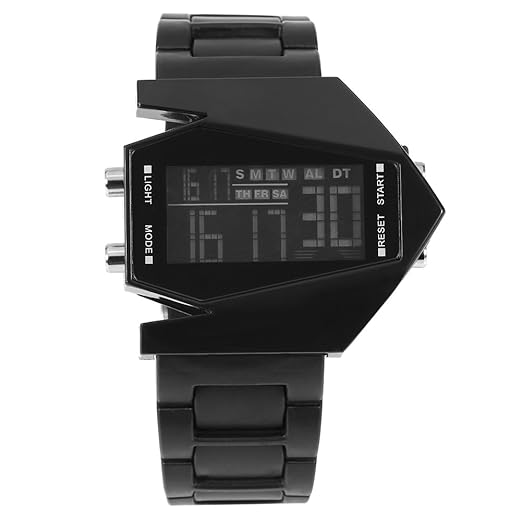 Analog Black Dial Mens Watch - GB-107B