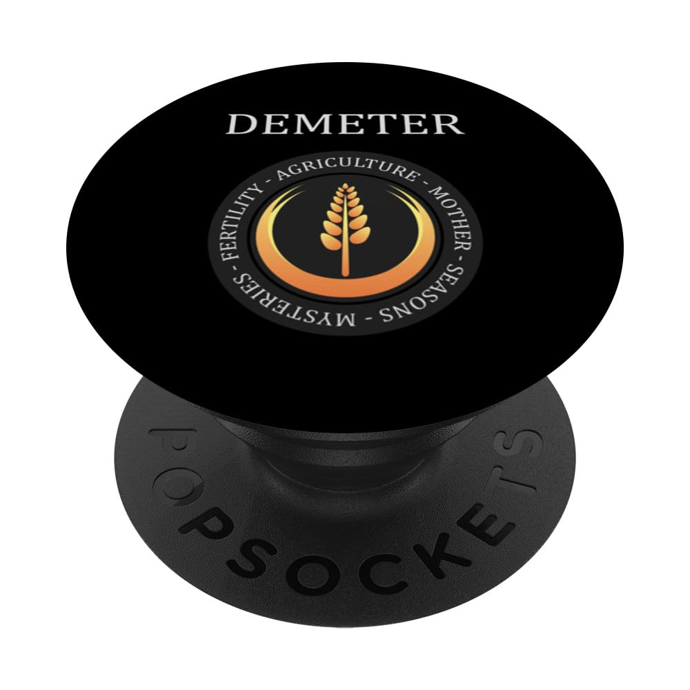 Demeter Ancient Greek Goddess of Agriculture Symbol PopSockets Swappable PopGrip