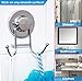 HOME SO Suction Cup Hooks for Shower, Bathroom, Kitchen, Glass Door, Mirror, Tile – Loofah, Towel, Coat, Bath Robe Hook Holder for Hanging up to 15 lbs – Rustproof Chrome Stainless Steel (1-Pack)