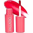 Palladio Jelly Tint, Liquid Stain for Cheeks & Lips, Vivid Color Lip Stain, Lightweight Non-Sticky and Transfer-proof, Natural Finish Makeup, Strawberry Sugar