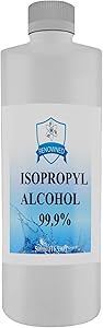 Renowned Trading | Ultra High Purity | 99.9% Isopropyl Alcohol | USP Grade (16.9 Fl Oz)