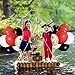 80 Pieces Pirate Party Balloons Set Confetti Balloons Latex Balloons for Birthday Baby Shower Wedding Graduation 4th of July Decorations, 12 Inch (Red, Black, White)