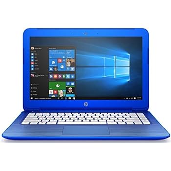 HP Stream 13.3" HD Display Laptop Computer, Intel Dual Core Celeron N3050 1.6Ghz CPU, 2GB Memory, 32GB Emmc, USB 3.0, HDMI, WIFI, Bluetooth, Card Reader, Windows 10 (Certified Refurbished)