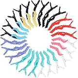 Alligator Hair Clips for Women - Cehomi 24Pcs Styling Hair Sectioning Clip For Thick Hair-Colorful Nonslip And Wide Teeth Plastic Salon Styling Hair Grips