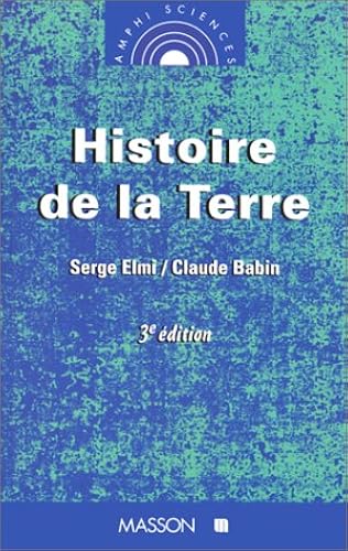 Download HISTOIRE DE LA TERRE. 3ème édition PDF