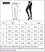 Imido Women's Yoga legging Mesh Tights Sport Workout Running Pants with Side Pocket (M)