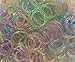 Generic Refill Bands Pack of 1200 Glitter Style 1 Rubber Bands with 50 S-Clips