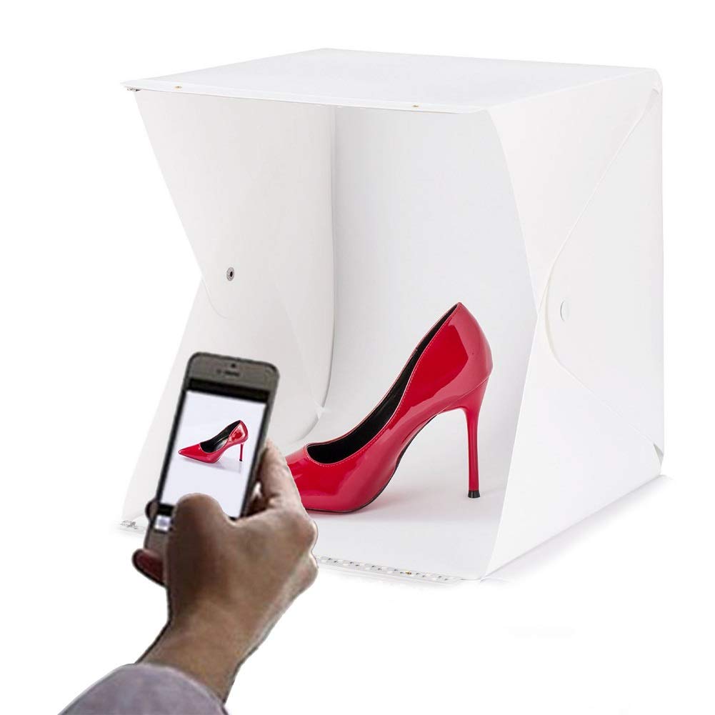 Best Photography Studio Lighting Tent Kit Backdrop Box Folded