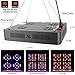 MAYGROW Reflector-Series 1200W LED Plant Grow Light, with Thermometer Humidity Monitor and Adjustable Rope, Full Spectrum Double Switch Plant Light for Indoor Plants Veg and Flower