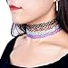FENICAL Choker Necklace Stretch Gothic Tattoo Henna Elastic Choker Necklace Set 12-Pack