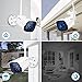 Wireless Security Camera,Jennov 1080P Wireless WiFi Bullet IP Camera IP66 Waterproof Outdoor and Home Video Surveillance Camera Pre-Installed 16G Micro SD Card Motion Detection Night Vision
