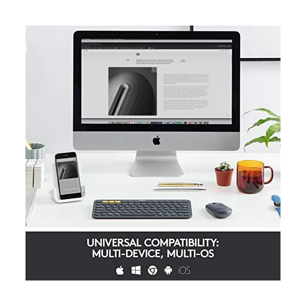 Logitech-K380-Wireless-Multi-Device-Keyboard-for-Windows-Apple-iOS-Apple-TV-android-or-Chrome-Bluetooth-Compact-Space-Saving-Design-PCMacLaptopSmartphoneTablet-QWERTY-UK-Layout-Black Logitech K380 Wireless Multi-Device Keyboard for Windows, Apple iOS, Apple TV android or Chrome, Bluetooth, Compact…