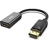 DisplayPort to HDMI, Benfei Gold-Plated DP Display Port to HDMI Adapter (Male to Female) Compatible for Lenovo Dell HP and Ot