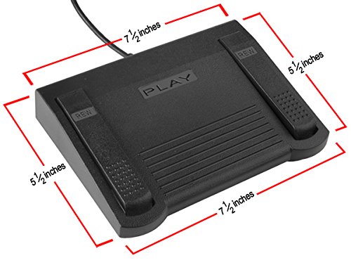 Sony FS-80 Replacement Foot Pedal for Sony M2000 and Sony M2020. - Thumbnail 6