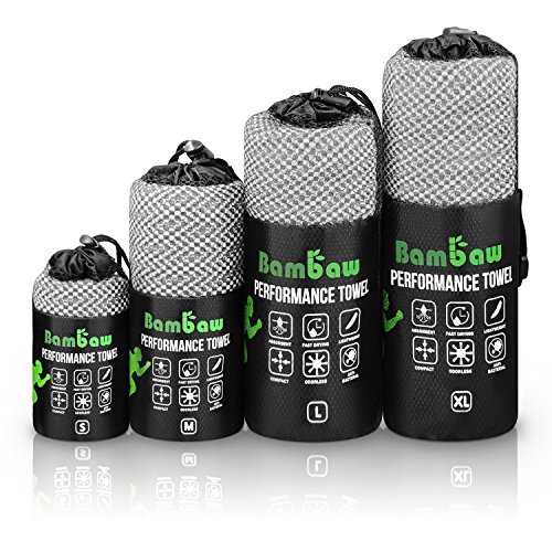 Buy Bambaw Bamboo Microfibre Towel Antibacterial Quick Dry