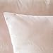 MIULEE Pack of 2 Pink Velvet Throw Pillow Covers 18x18 Inch Soft Solid Decorative Square Set Cushion Cases for Spring Couch Sofa Bedroom