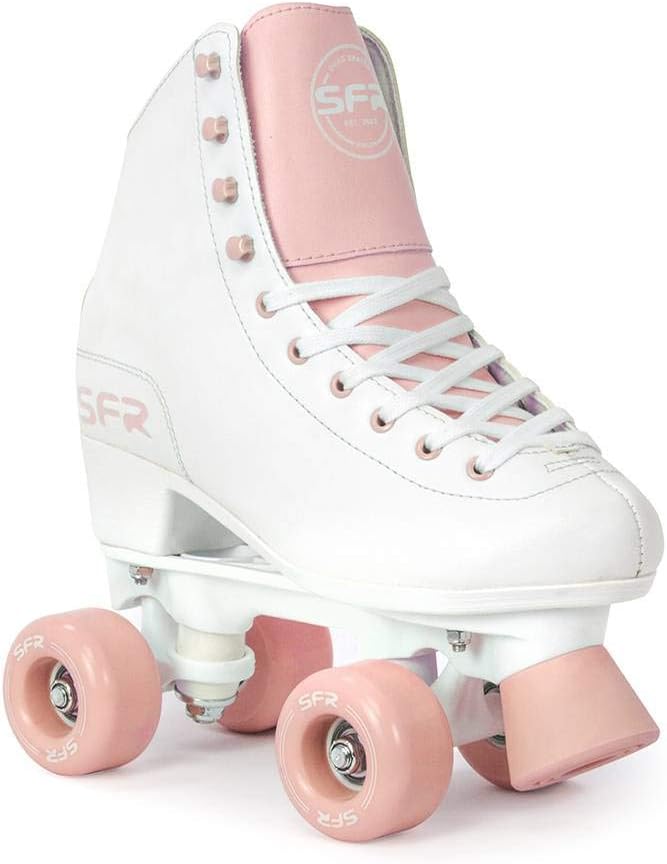SFR Skates Figure Quad Skates Youth Unisex, Multicoloured (White Ink), 34 (Spain)