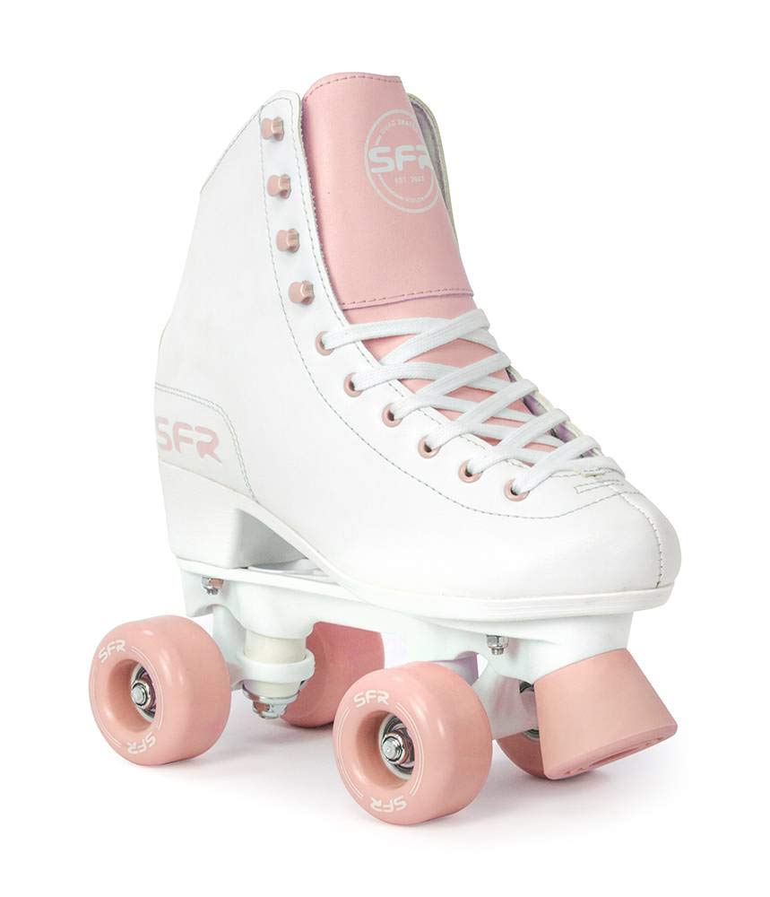 SFR Skates Figure Quad Skates Youth Unisex, Multicoloured (White Ink), 34 (Spain)