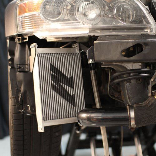 Mishimoto MMOC-EVO-01 Silver Oil Cooler Kit for Mitsubishi Lancer Evolution
