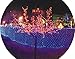 8 Modes 2M(L)3M(W) Waterproof Twinkle Indoor Outdoor Net Mesh Fairy String Lights (Bule)