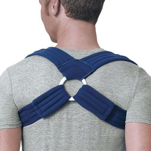 Deluxe Clavicle Support for Fractures, Sprains, Shoulder Posture Support- MD image