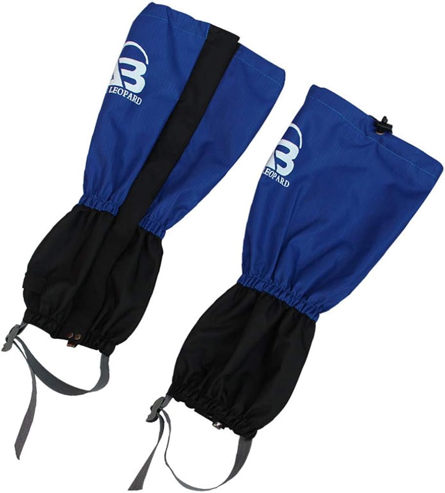 LAIABOR Outdoor Leg Gaiters Adult Snow Gaiters Waterproof Windproof