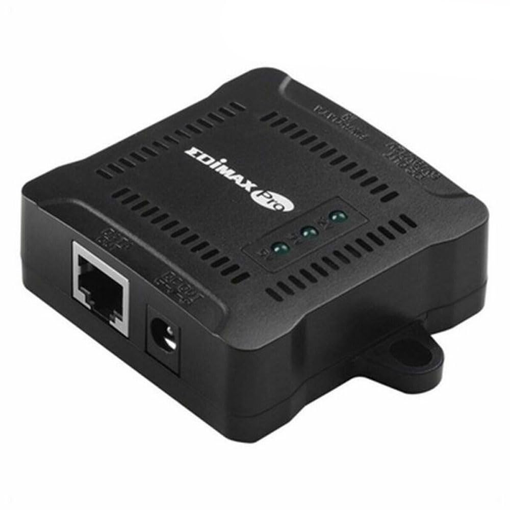 Edimax GP-101ST - IEEE 802.3at Gigabit PoE+-Splitter mit einstellbarer Ausgangsspannung von 5V DC, 9V DC, 12V DC