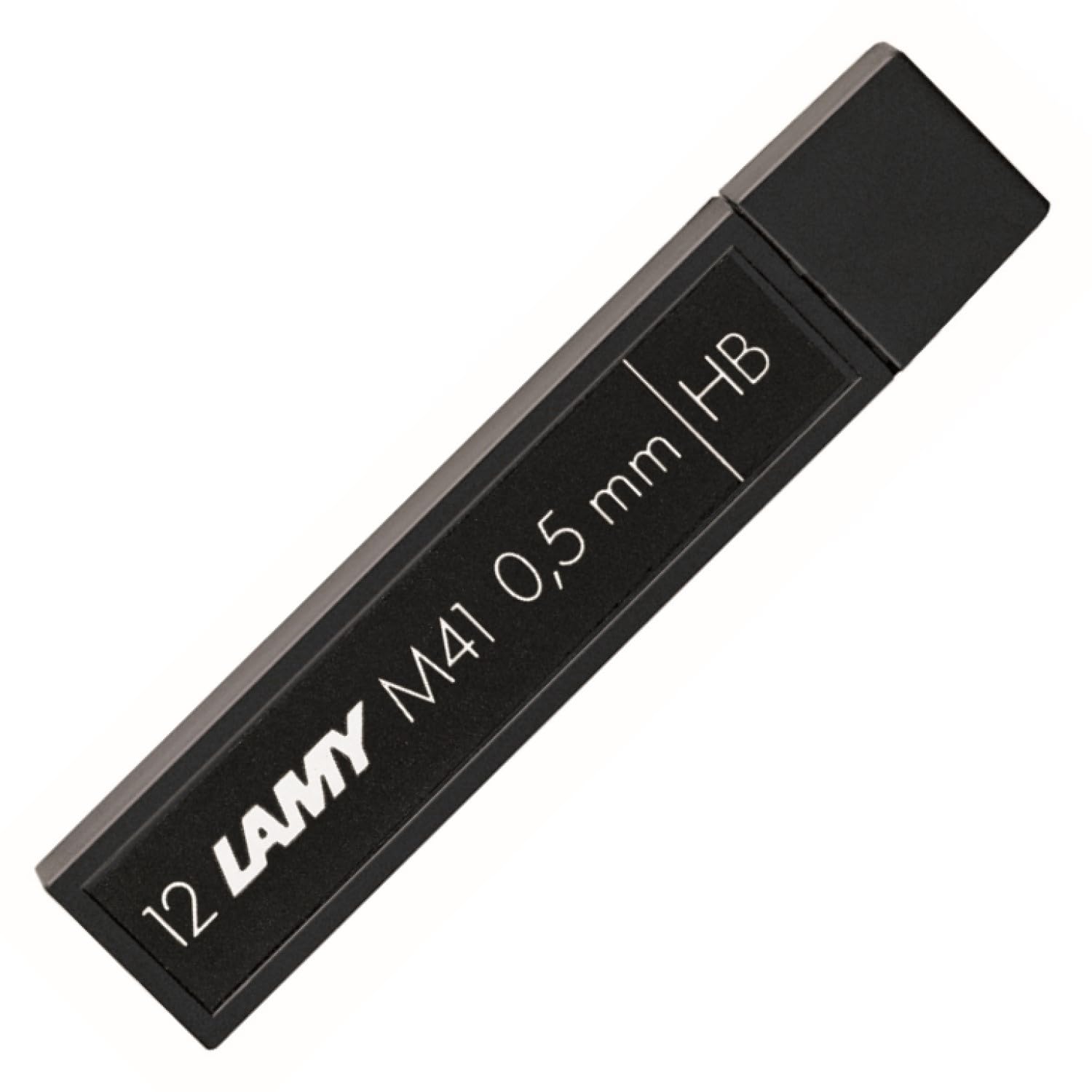 LAMY M41 Pencil Leads in Grey Writing Color (12 pcs.) - Original Replacement Leads for All Lamy Pencil Models - in Lead Hardness HB & 0.5 mm line Width