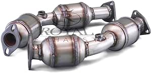 Royal Exhaust Direct Fit Catalytic Converter Compatible With Infinity Fx35 G35 G37 M35 M37 Q40 Q50 Q60 Q70 Q70l Qx70 Nissan 350z 370z 3 5l Left Right Side Automotive Amazon Com
