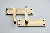 Designer Levers Victorian Straight Lever Door Handles Antique Brass 1 Pair view 5