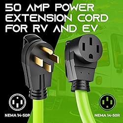 GearIT 50-Amp Extension Cord for RV and EV
