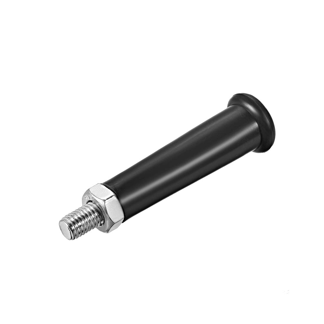 uxcell Clamping Handles Screw Knobs Handle M10 Threaded Plastic Metal Revolving Handle Grip