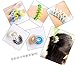 100pc Mix Color Plastic Hair Elastics Ponytail Hold