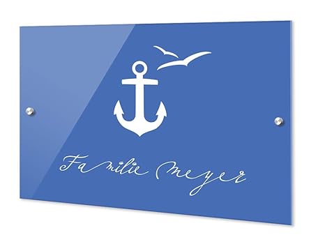 Grazdesign Individuelle Geschenke Familie Name Namensschild Tur