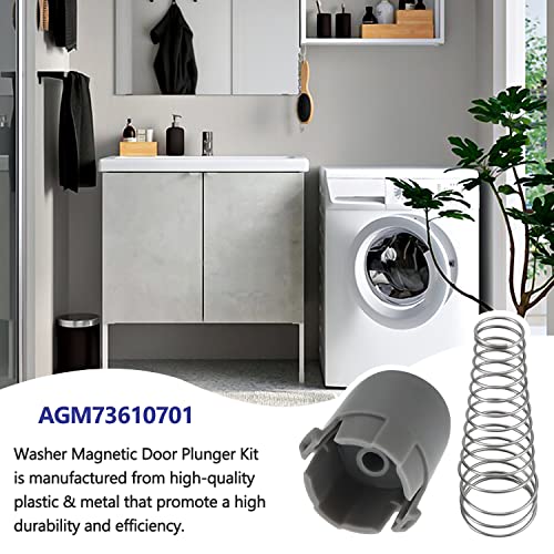 Cenipar AGM73610701 Washer Door Plunger Kit Universal Washer