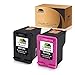 JARBO Manufactured Ink Cartridge for HP 901 High Yield, 2 Pack(1 Black 1 Tri-Color), Used with Officejet 4500 J4500 J4524 J4540 J4550 J4580 J4624 J4640 J4660 J4680 Printer with Ink Level Display