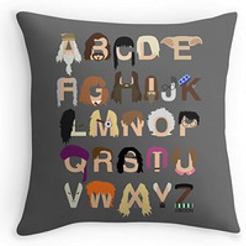Drunk Love Harry Potter Alphabet Cushion cover hold Pillow throw Shams case 18*18 /20*30 inch (two sides printed) pillowcase
