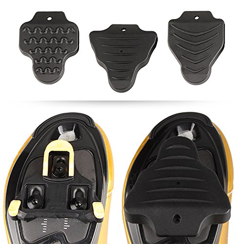 Godyluck Road Bike Cycling Cleat Covers Pedal Systems Rubber Cover - Thumbnail 2