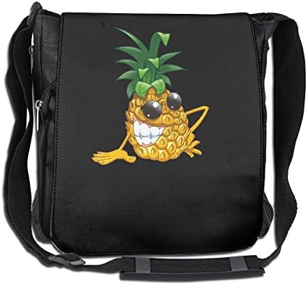 Pineapple Unisex Messenger Bags Single Shoulder Bags Drawstring Backpack For Traveling School Or Work Backpack Anime Print Laptop Bag School Bag