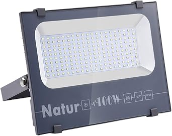 100W Foco led exterior,Led Proyector para Exterior Iluminación Decoración alto brillo 10000LM IP66,6000K,luz led para Jardín, Garaje, Bodega y Patio [Clase de eficiencia energética A++]: Amazon.es: Iluminación