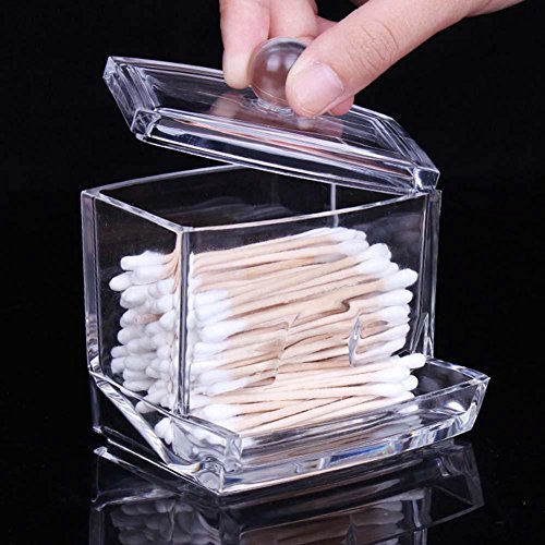NPLE--Clear Acrylic Makeup Case Storage Cosmetic Organizer Drawer Insert Holder Box XM