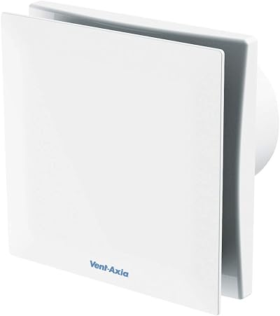 Vent-Axia VASF100T Silent Fan with Timer 100mm Backdraught 5–30min
