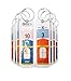 Cruise Luggage Tag Holders New 8 Pc for Royal Caribbean & Celebrity Ships (8, Clear)