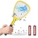 Wellgoo Large Electric Fly Swatter Bug Zapper, High Voltage Handheld Mosquito Killer, Fruit Fly, Insect Trap Racket for Indoor and Outdoor Control (2 AA Batteries Included)